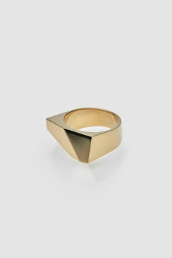 Arte Antwerp Bague Oscar - Plaqué or New