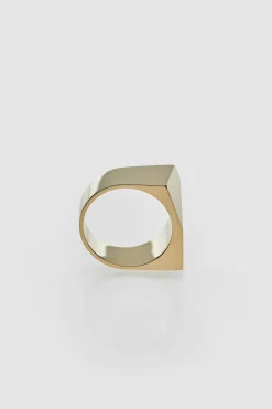 Arte Antwerp Bague Oscar - Plaqué or New