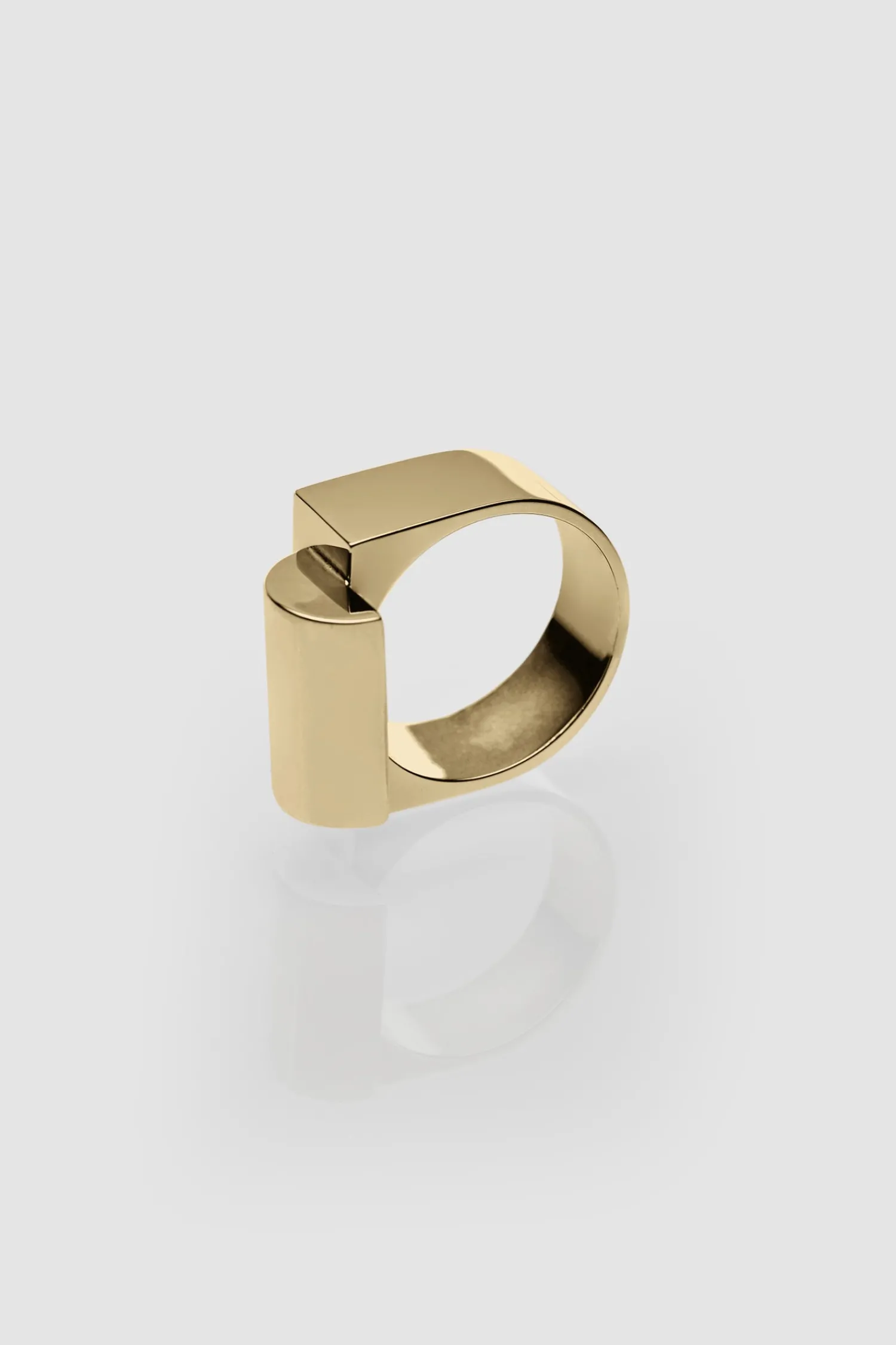 Arte Antwerp Bague Rietveld - Plaqué or Cheap