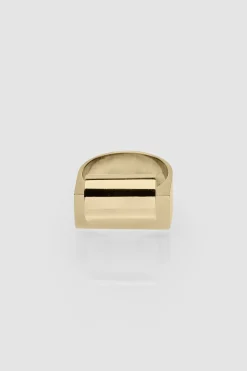 Arte Antwerp Bague Rietveld - Plaqué or Cheap