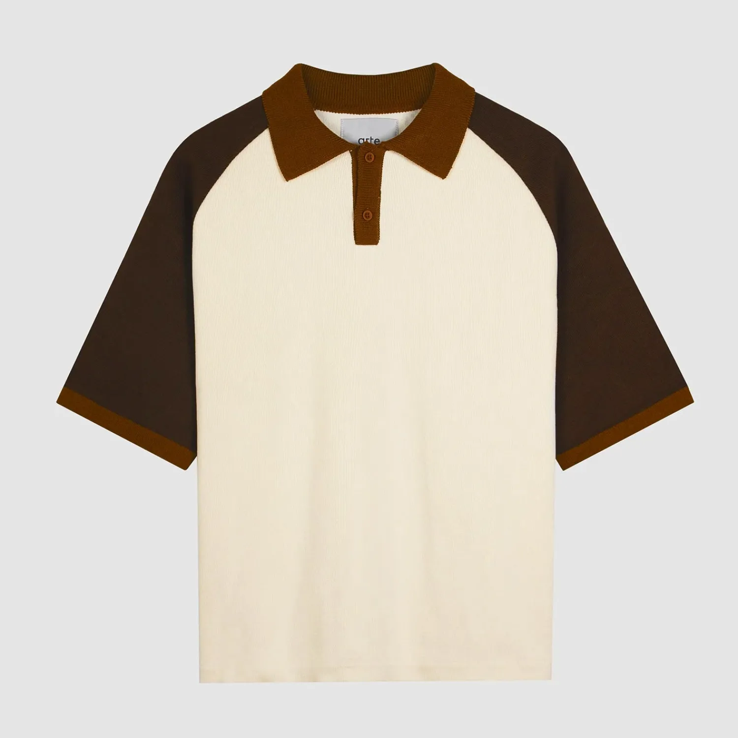 Arte Antwerp Baseball Knit - /Marron Crème Store