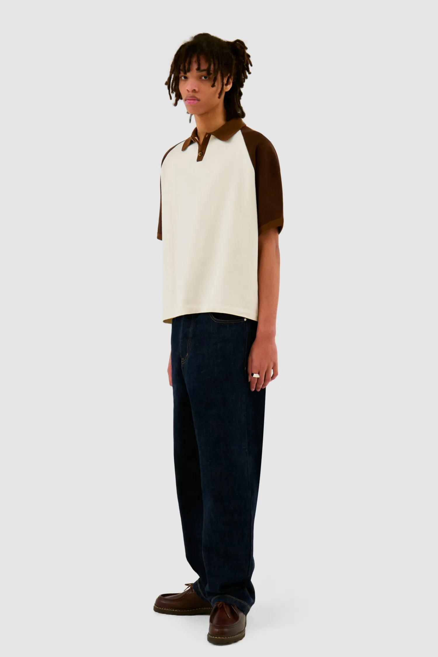 Arte Antwerp Baseball Knit - /Marron Crème Store