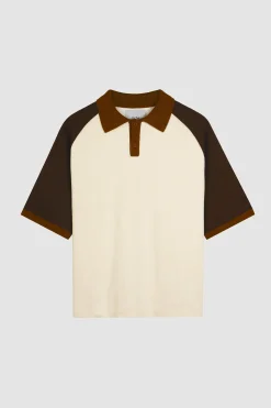 Arte Antwerp Baseball Knit - /Marron Crème Store