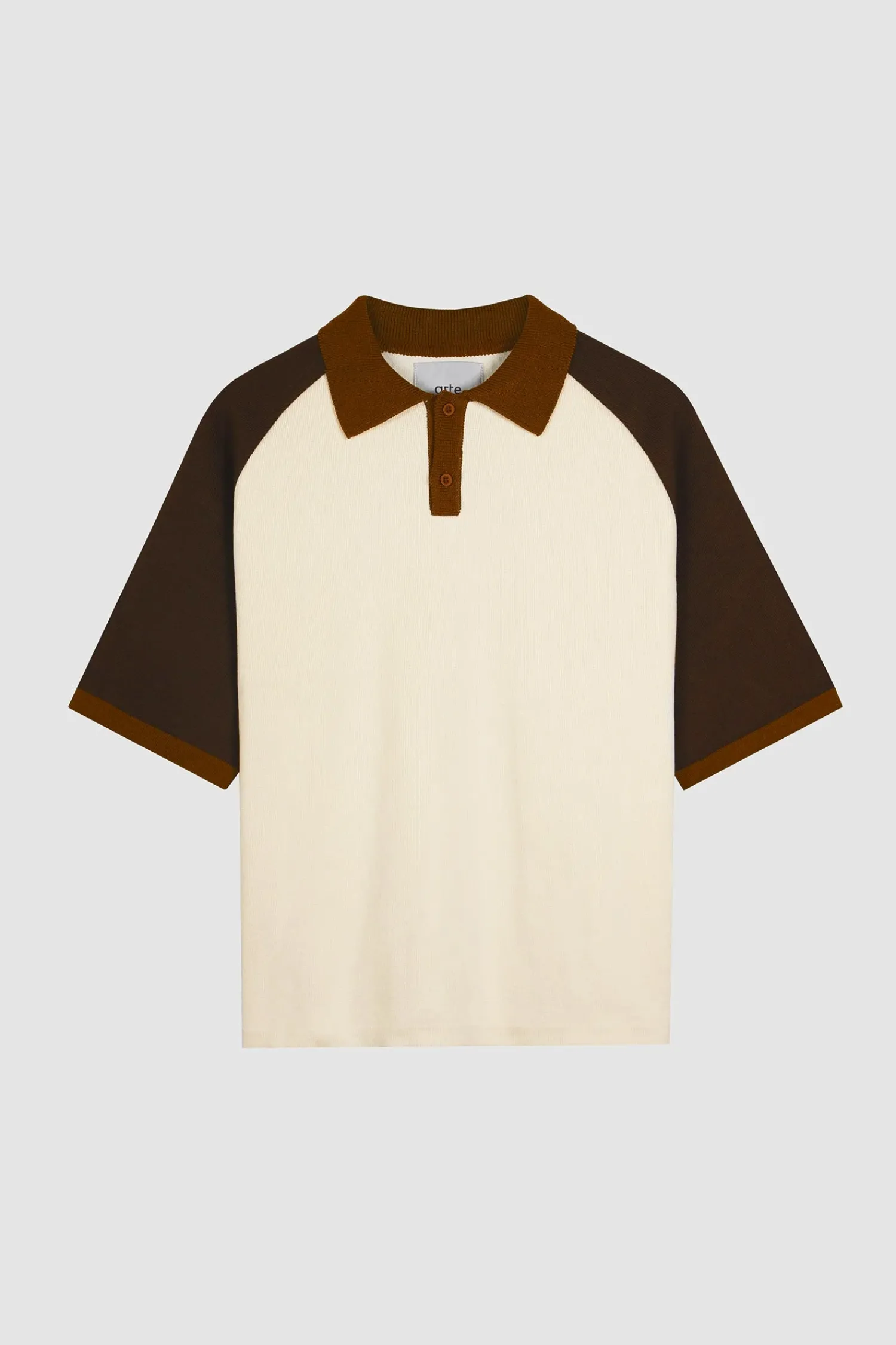 Arte Antwerp Baseball Knit - /Marron Crème Store