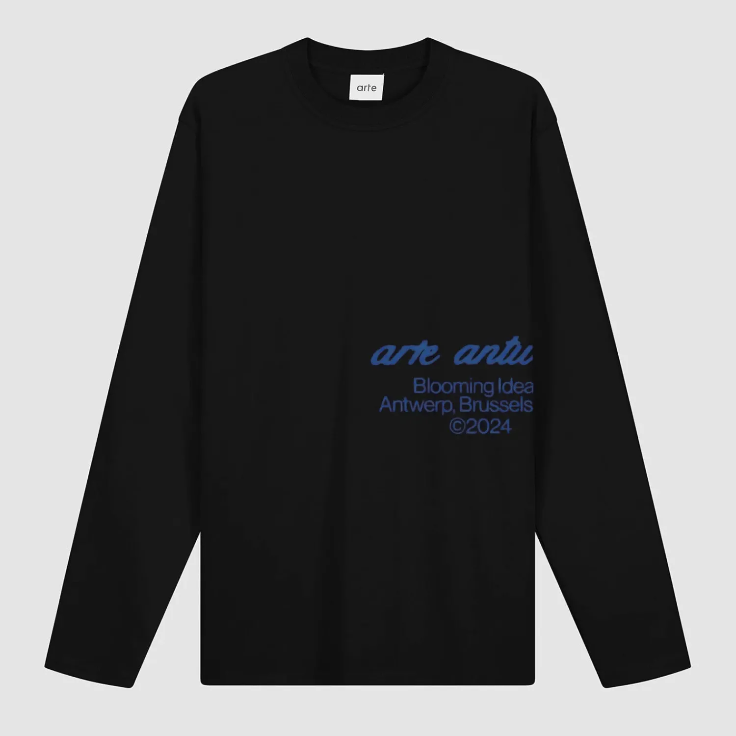 Arte Antwerp Blooming Ideas Longsleeve - Noir Flash Sale