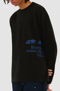Arte Antwerp Blooming Ideas Longsleeve - Noir Flash Sale