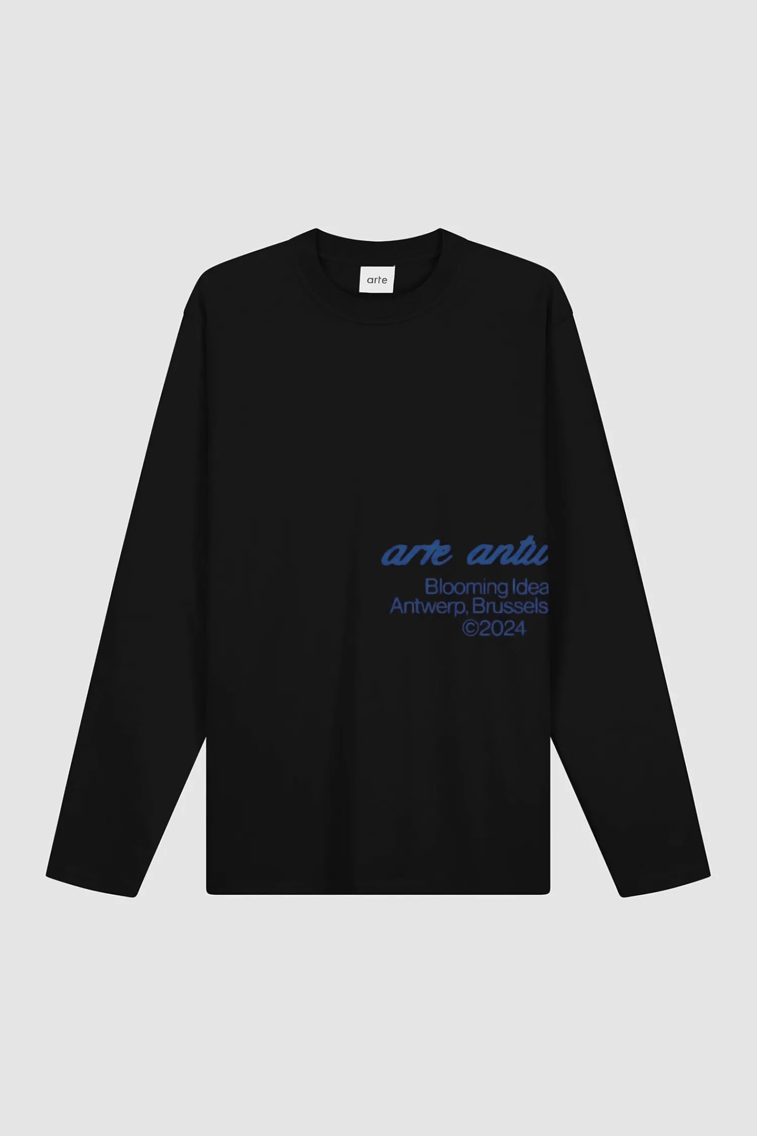 Arte Antwerp Blooming Ideas Longsleeve - Noir Flash Sale