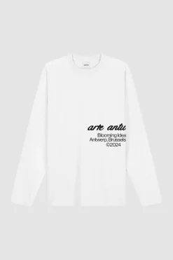 Arte Antwerp Blooming Ideas Manches longues - blanc Cheap