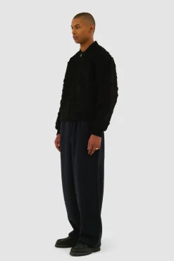 Arte Antwerp Blouson bombardier à fleurs - Noir Cheap