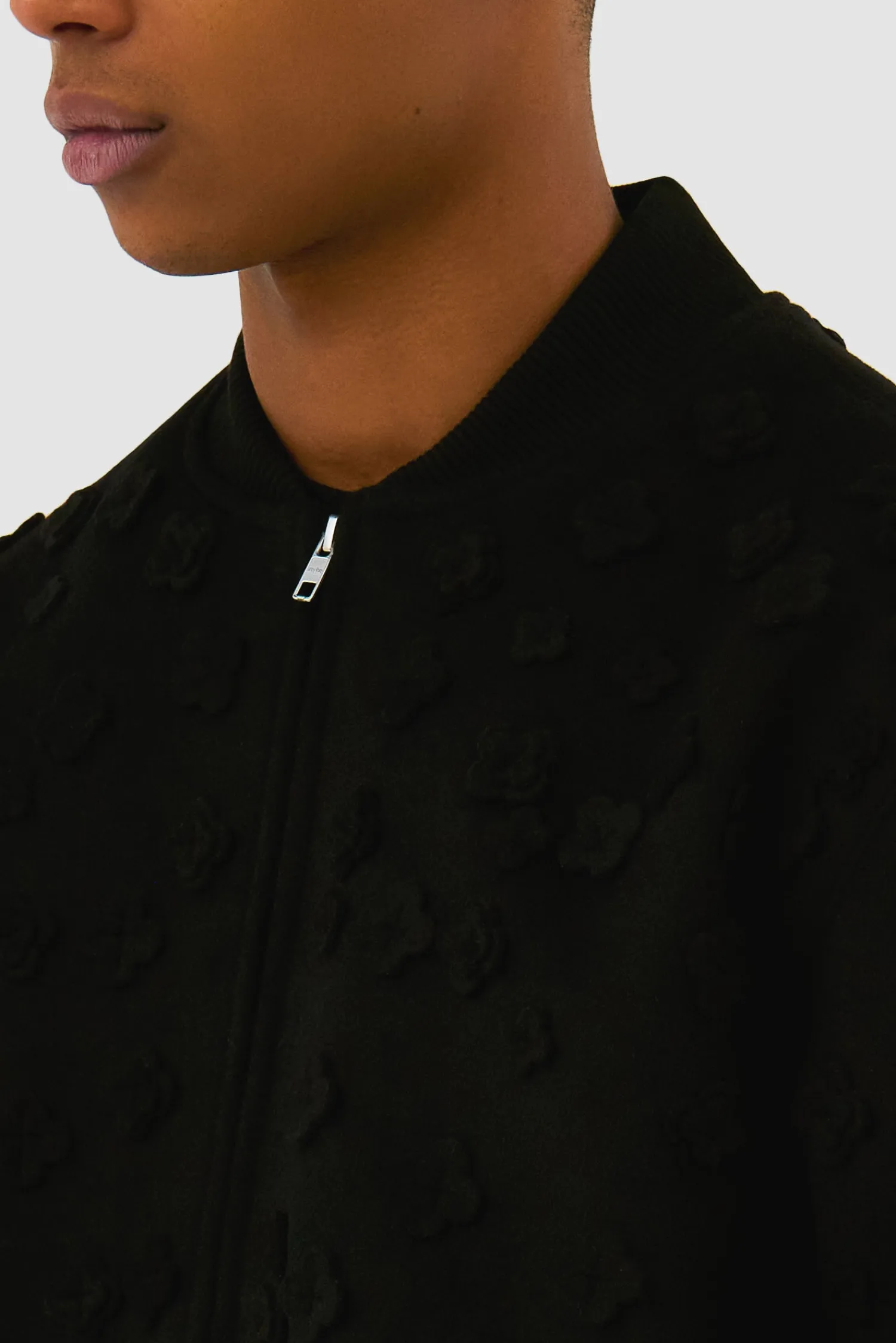 Arte Antwerp Blouson bombardier à fleurs - Noir Cheap