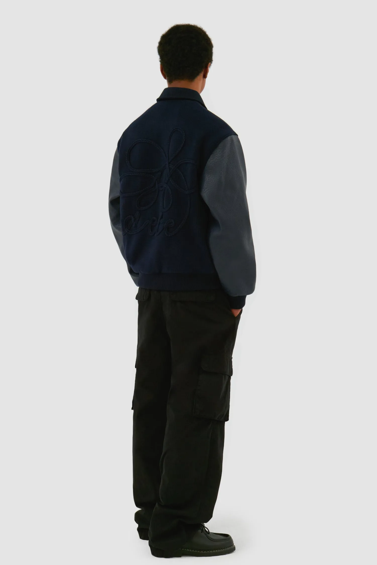 Arte Antwerp Blouson de survêtement à fleurs brodées - Marine Fashion