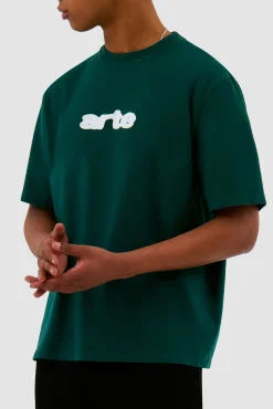 Arte Antwerp Blur - T-shirt brodé - vert Store
