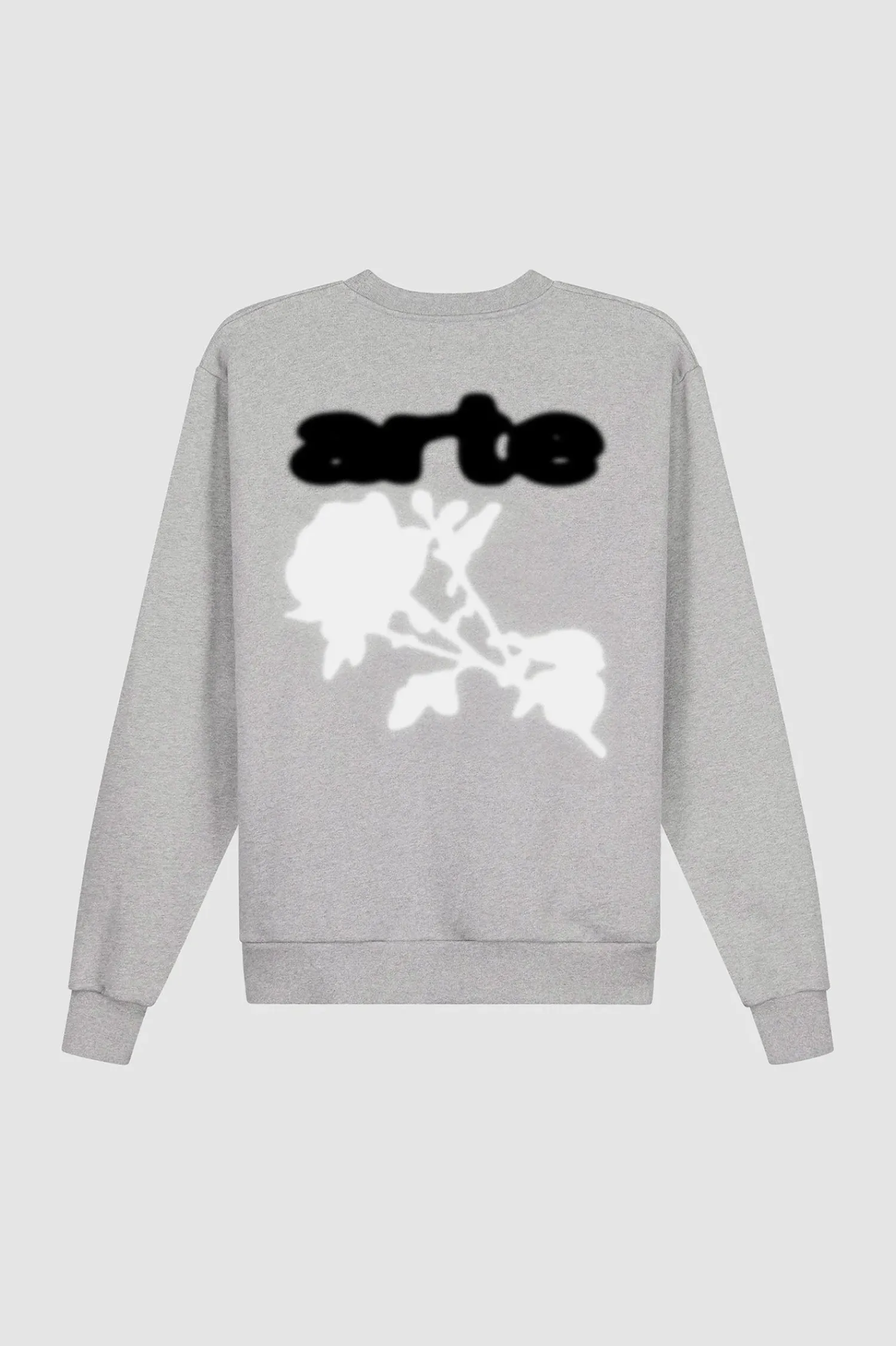 Arte Antwerp Blur Flower Crewneck - Gris Online