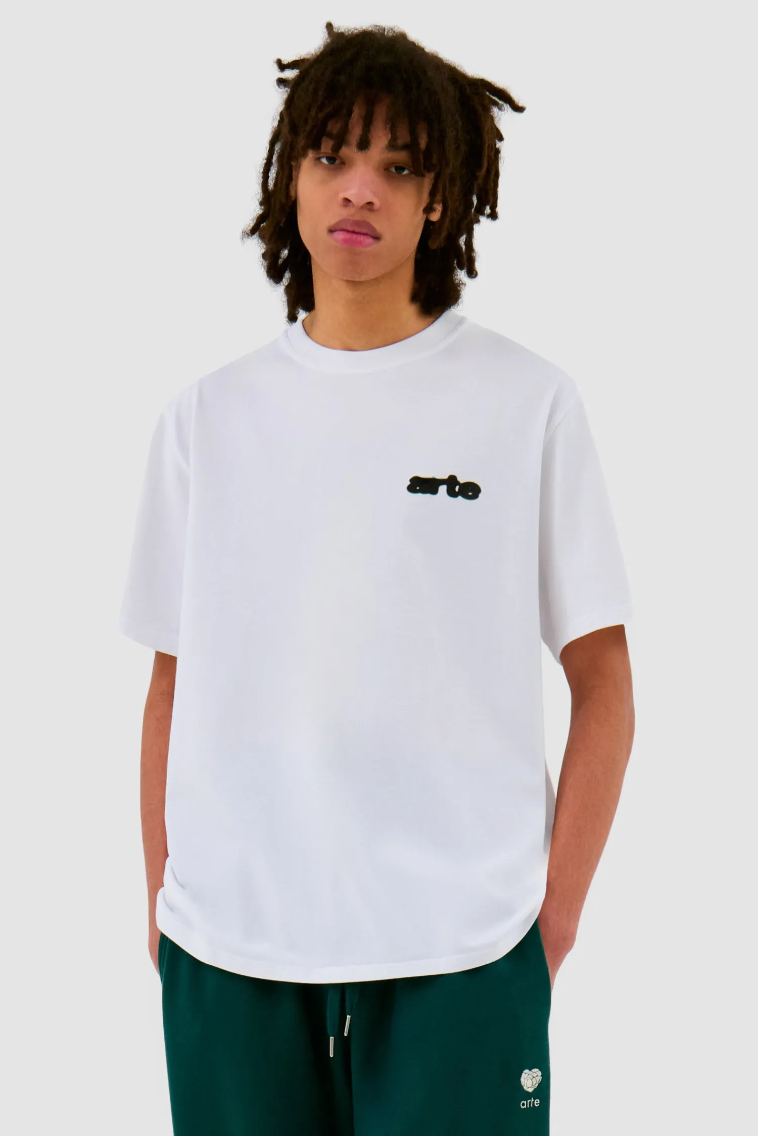 Arte Antwerp Blur Flower T-shirt - blanc Store
