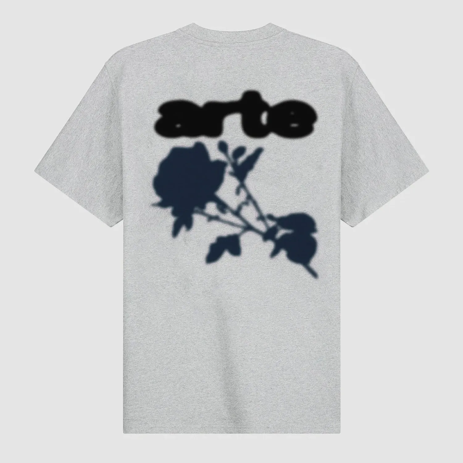 Arte Antwerp Blur Flower T-shirt - Gris Cheap