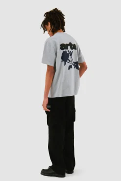 Arte Antwerp Blur Flower T-shirt - Gris Cheap