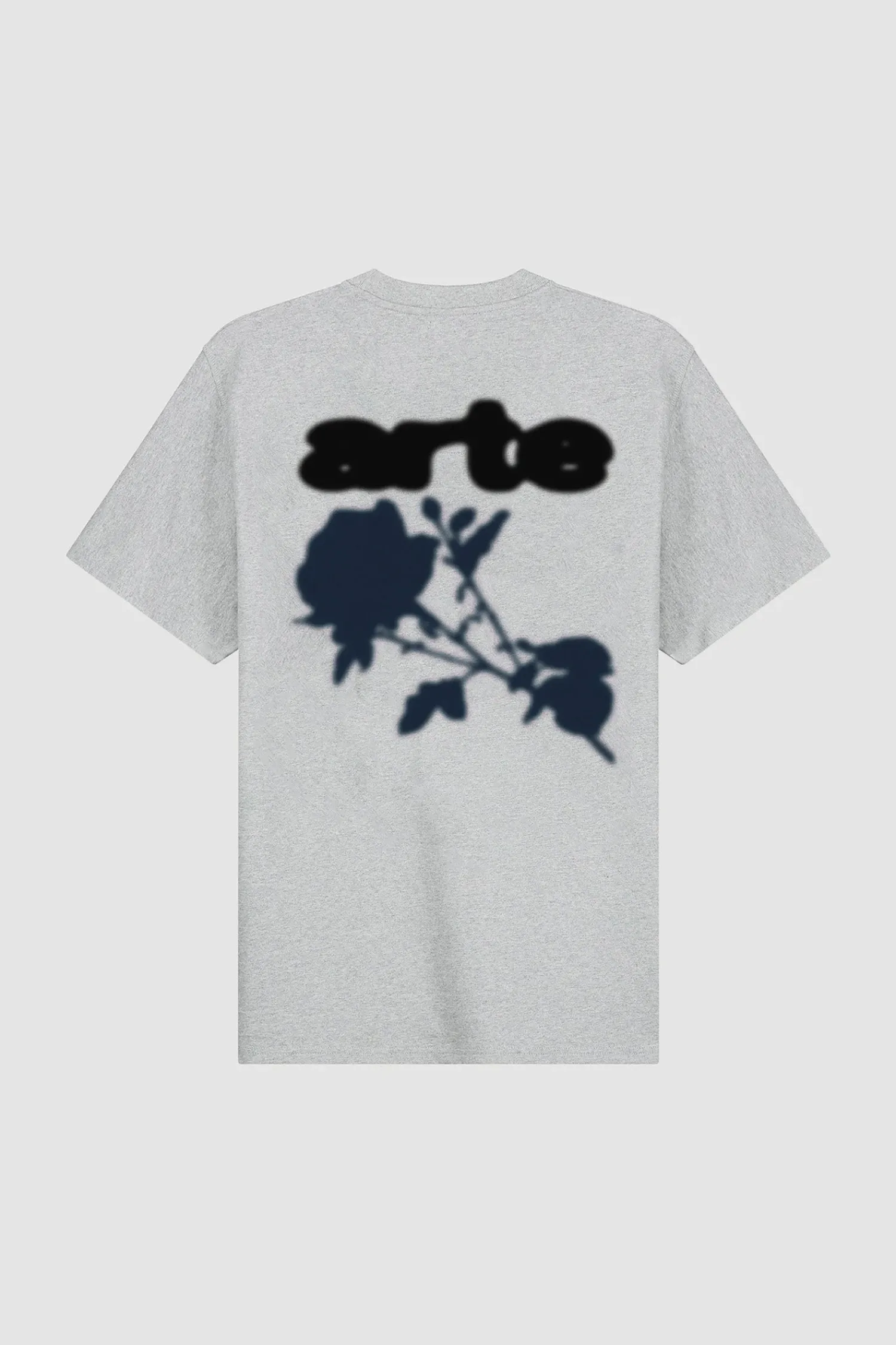 Arte Antwerp Blur Flower T-shirt - Gris Cheap
