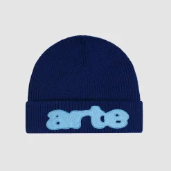 Arte Antwerp Bonnet à logo - Marine Sale