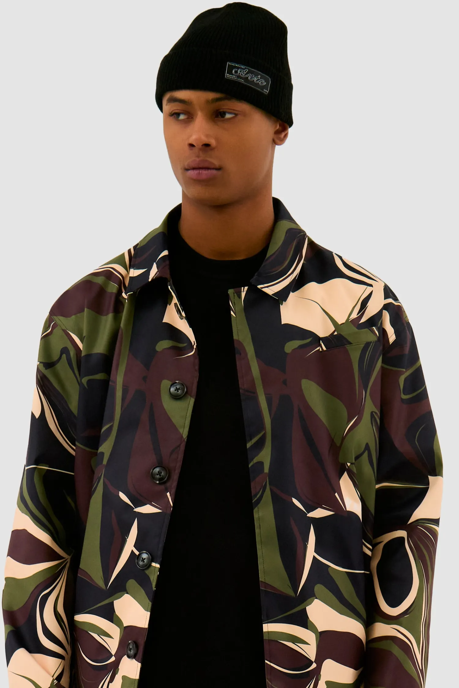 Arte Antwerp Bonnet Woven Label - Noir Best Sale