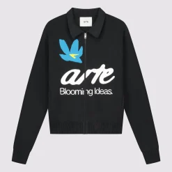 Arte Antwerp Cardigan Blooming Ideas - Noir Outlet