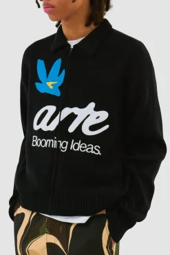 Arte Antwerp Cardigan Blooming Ideas - Noir Outlet