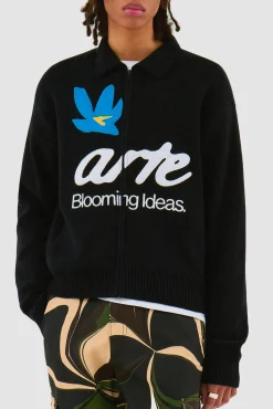 Arte Antwerp Cardigan Blooming Ideas - Noir Outlet