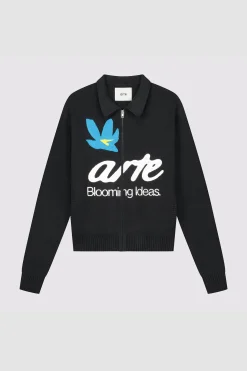 Arte Antwerp Cardigan Blooming Ideas - Noir Outlet