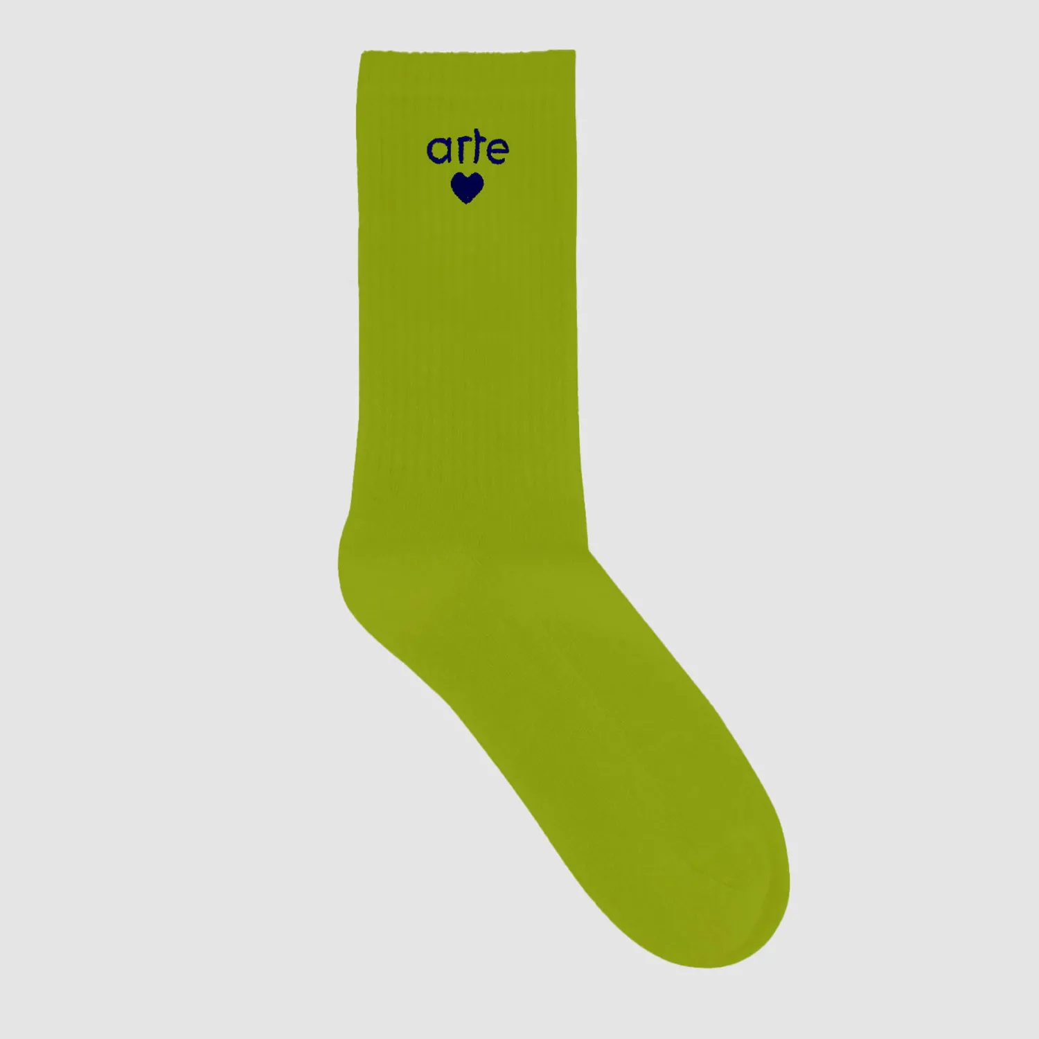 Arte Antwerp Chaussettes à cœur Basic Arte - Vert clair vertclair New