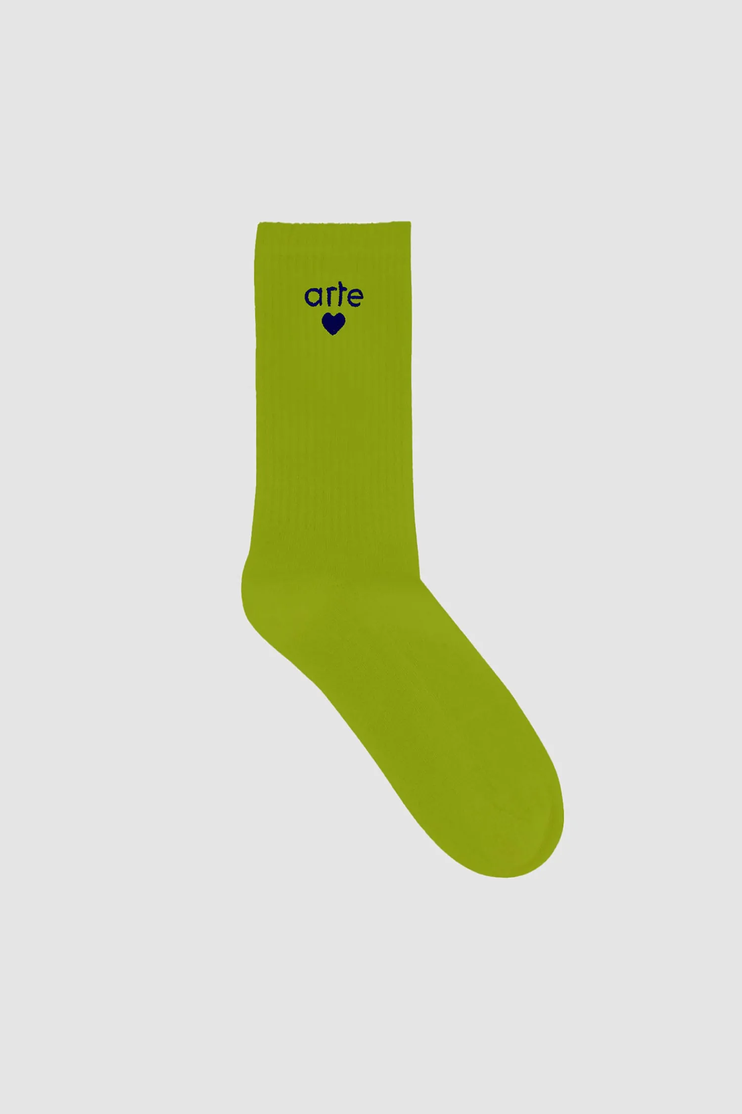 Arte Antwerp Chaussettes à cœur Basic Arte - Vert clair vertclair New