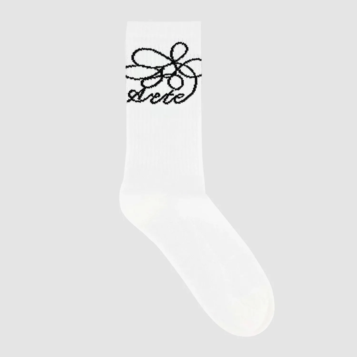 Arte Antwerp Chaussettes à logo fleuri - hes blanc Best