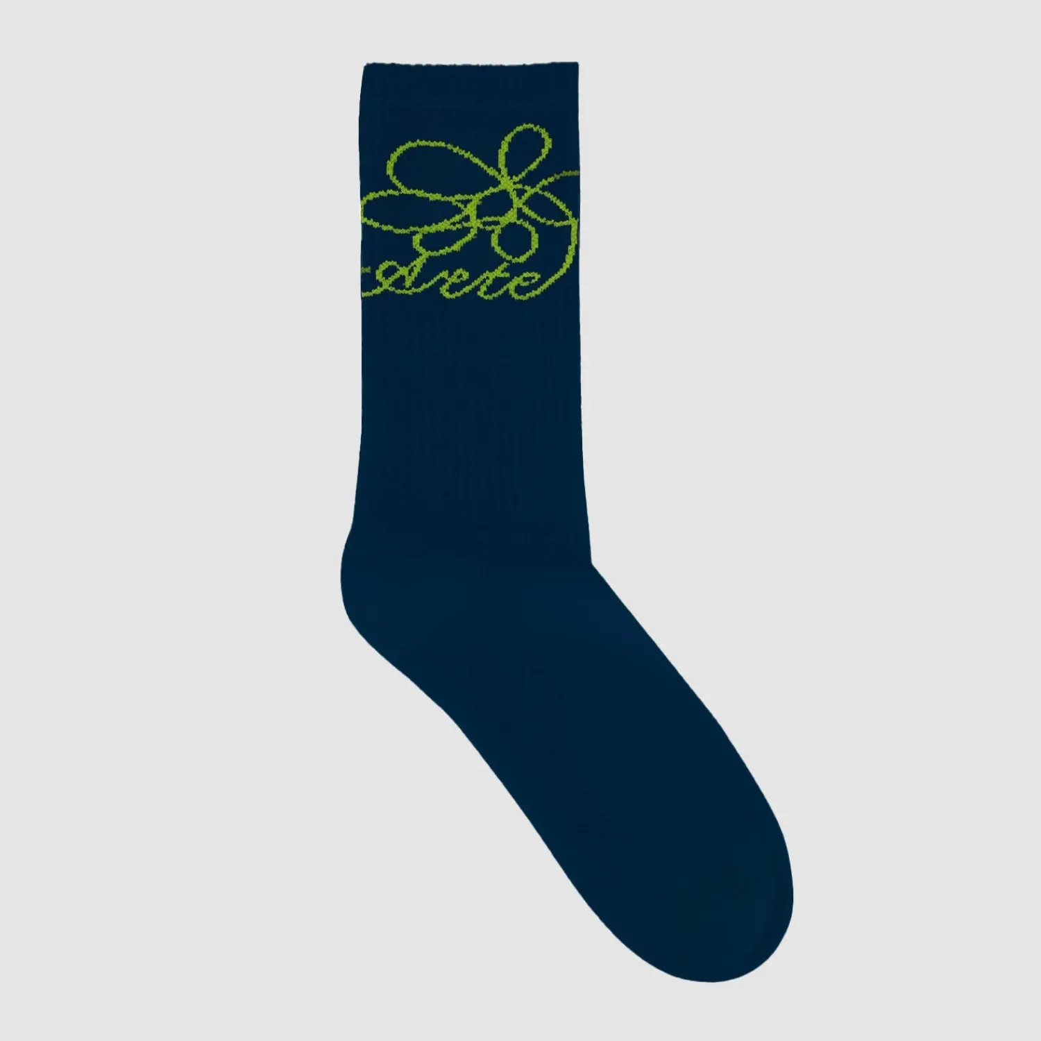 Arte Antwerp Chaussettes à logo fleuri - Marine Best Sale