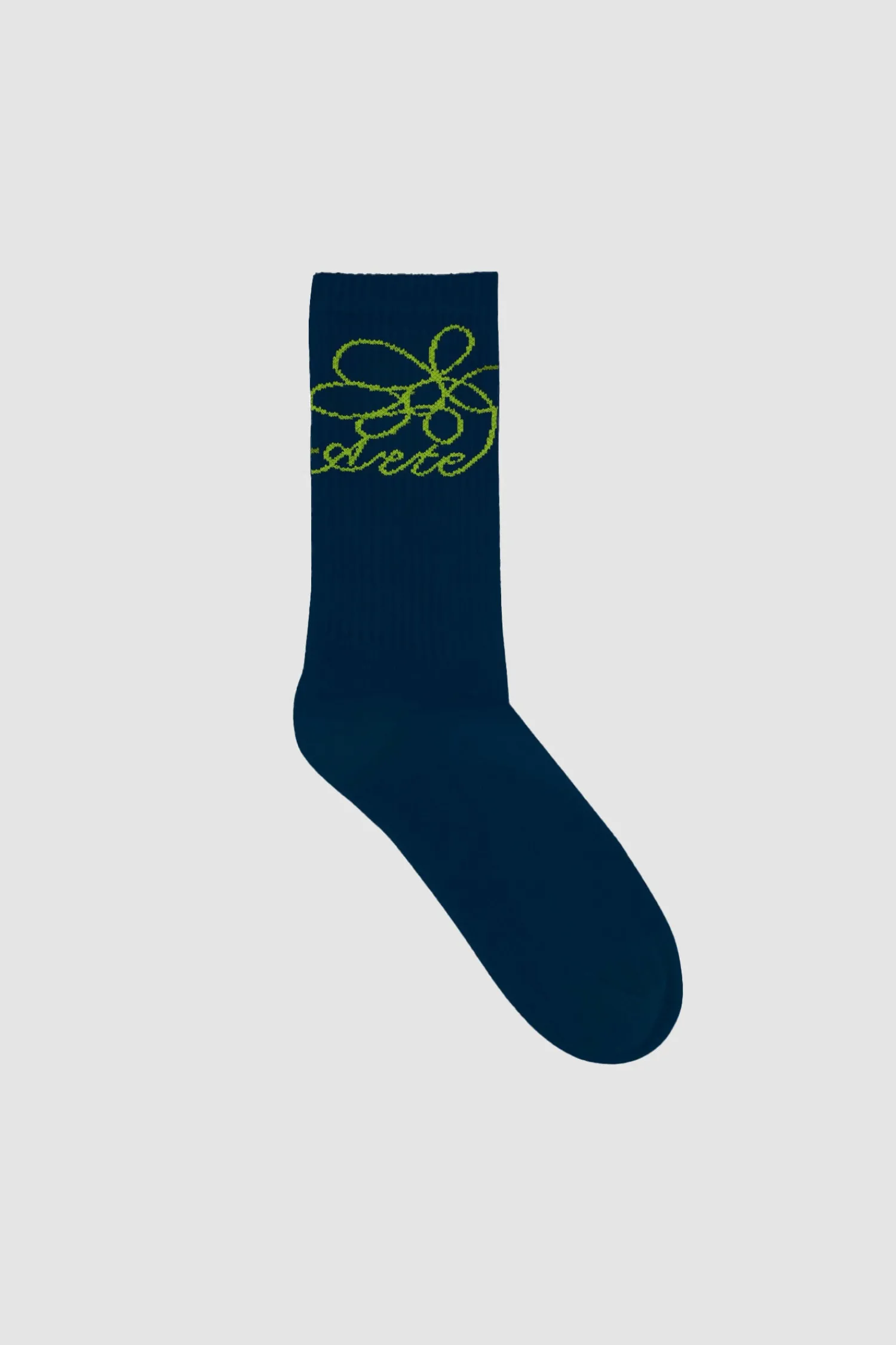 Arte Antwerp Chaussettes à logo fleuri - Marine Best Sale