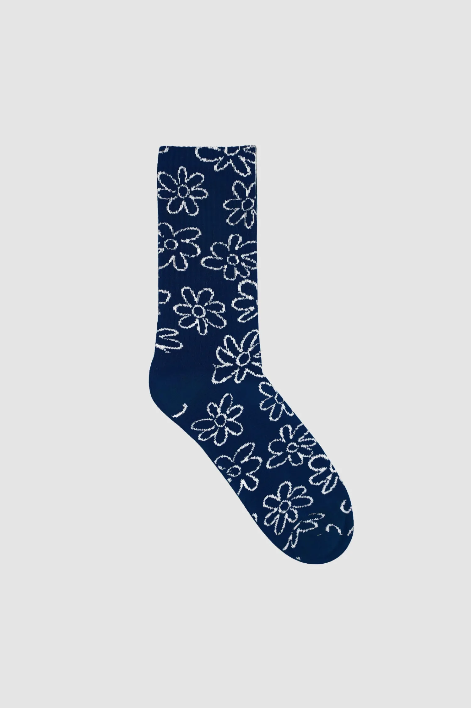 Arte Antwerp Chaussettes à motifs floraux - Marine Fashion