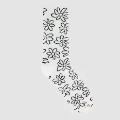 Arte Antwerp Chaussettes à motifs floraux - hes blanc Discount