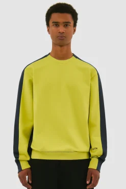 Arte Antwerp Col ras du cou bicolore - /Bleu vert Clearance