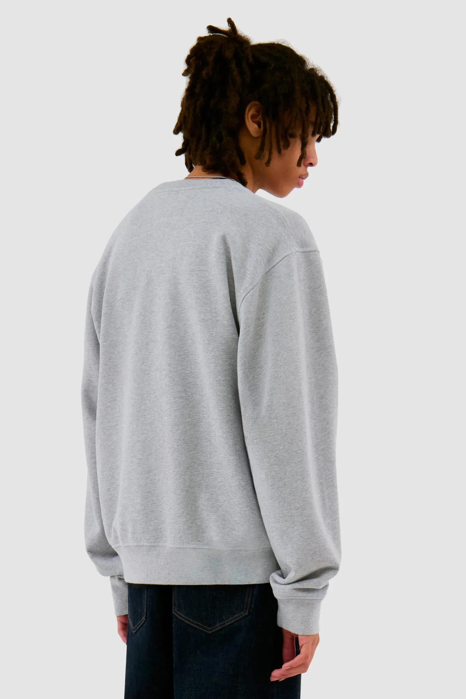 Arte Antwerp Col ras du cou fleuri - Gris Discount
