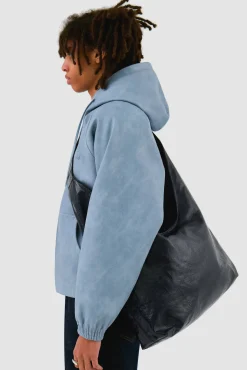 Arte Antwerp Grand sac brillant - Marine Cheap