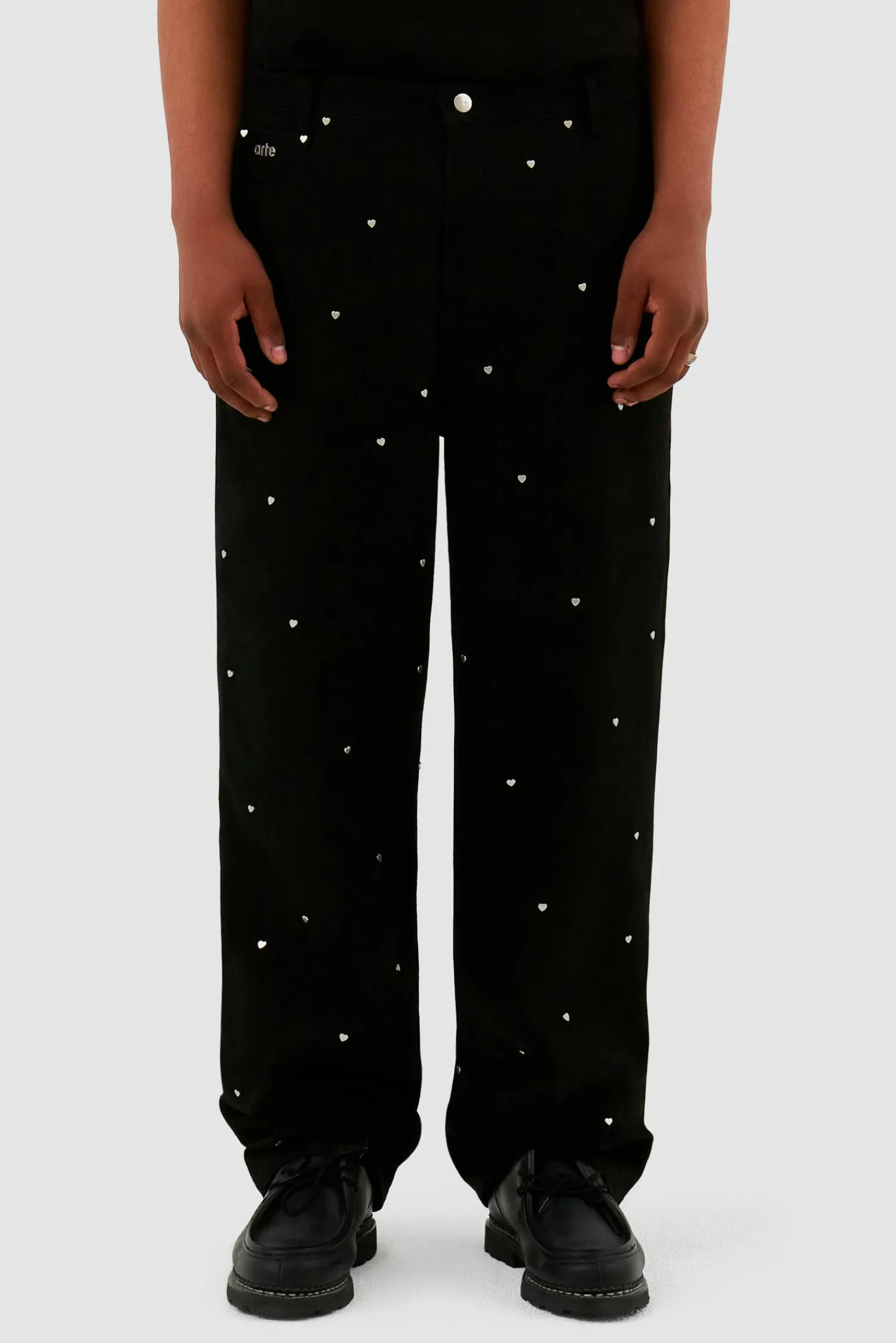 Arte Antwerp Jeans Metal Hearts - Noir New