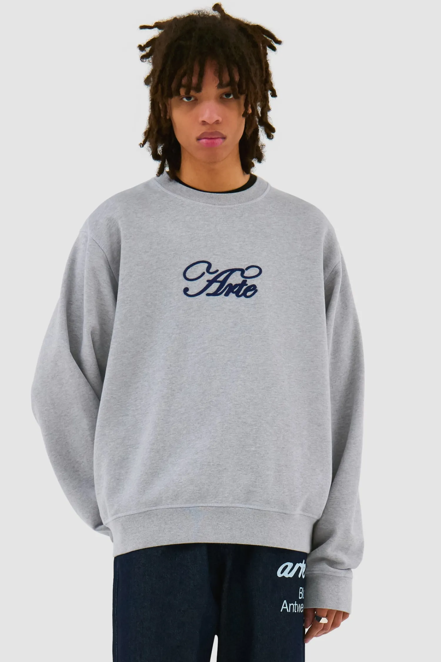 Arte Antwerp Logo Crewneck - Gris New