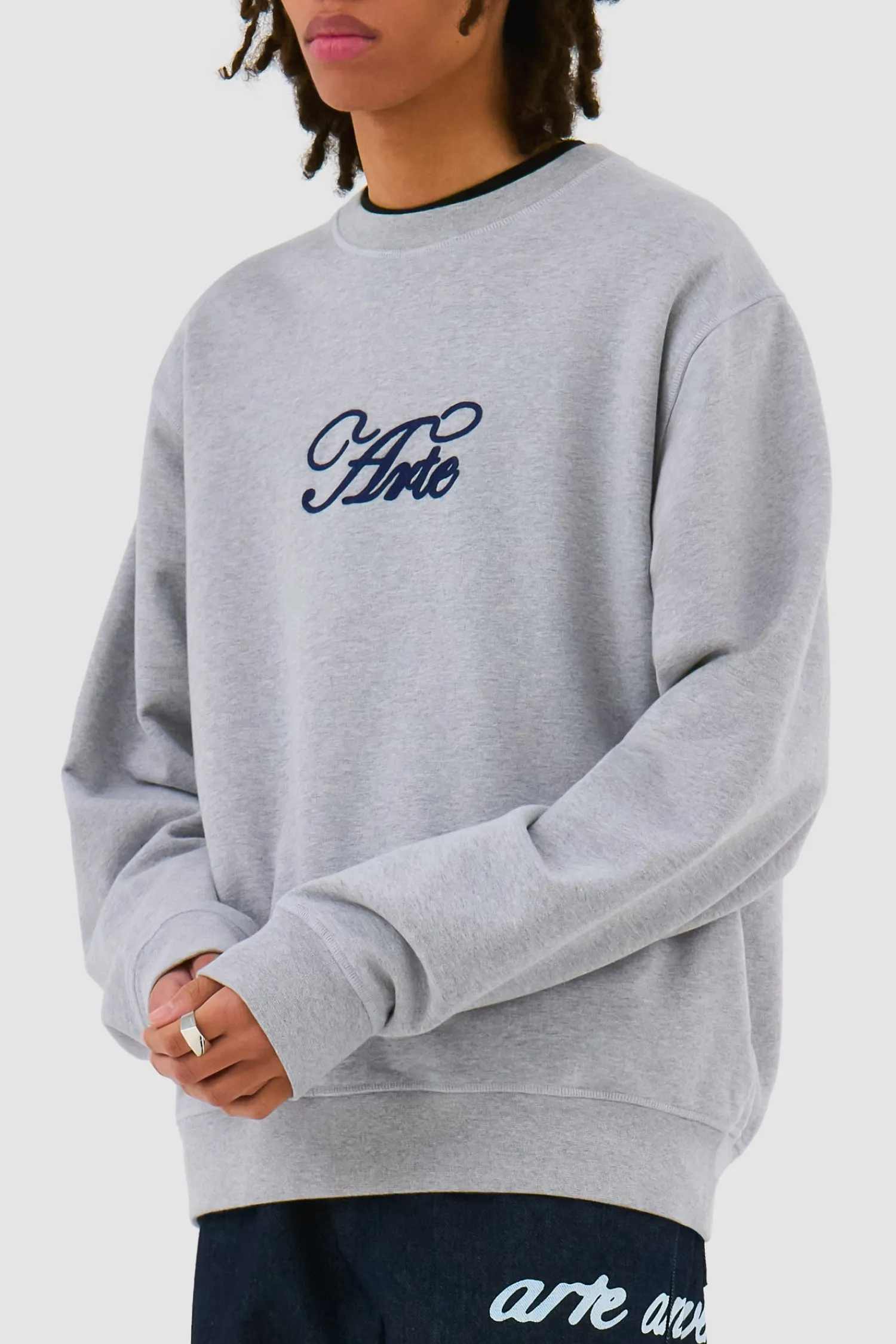 Arte Antwerp Logo Crewneck - Gris New