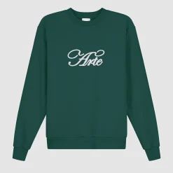 Arte Antwerp Logo Crewneck - vert New
