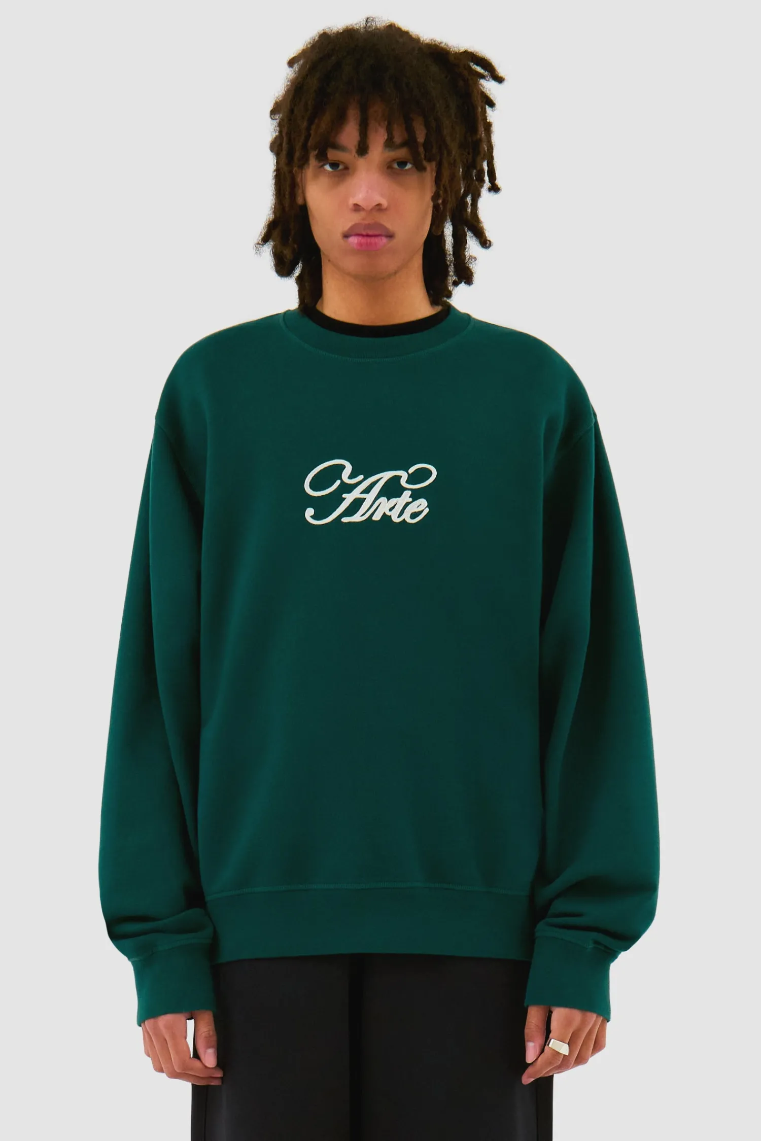 Arte Antwerp Logo Crewneck - vert New