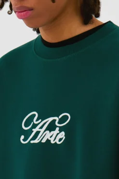 Arte Antwerp Logo Crewneck - vert New