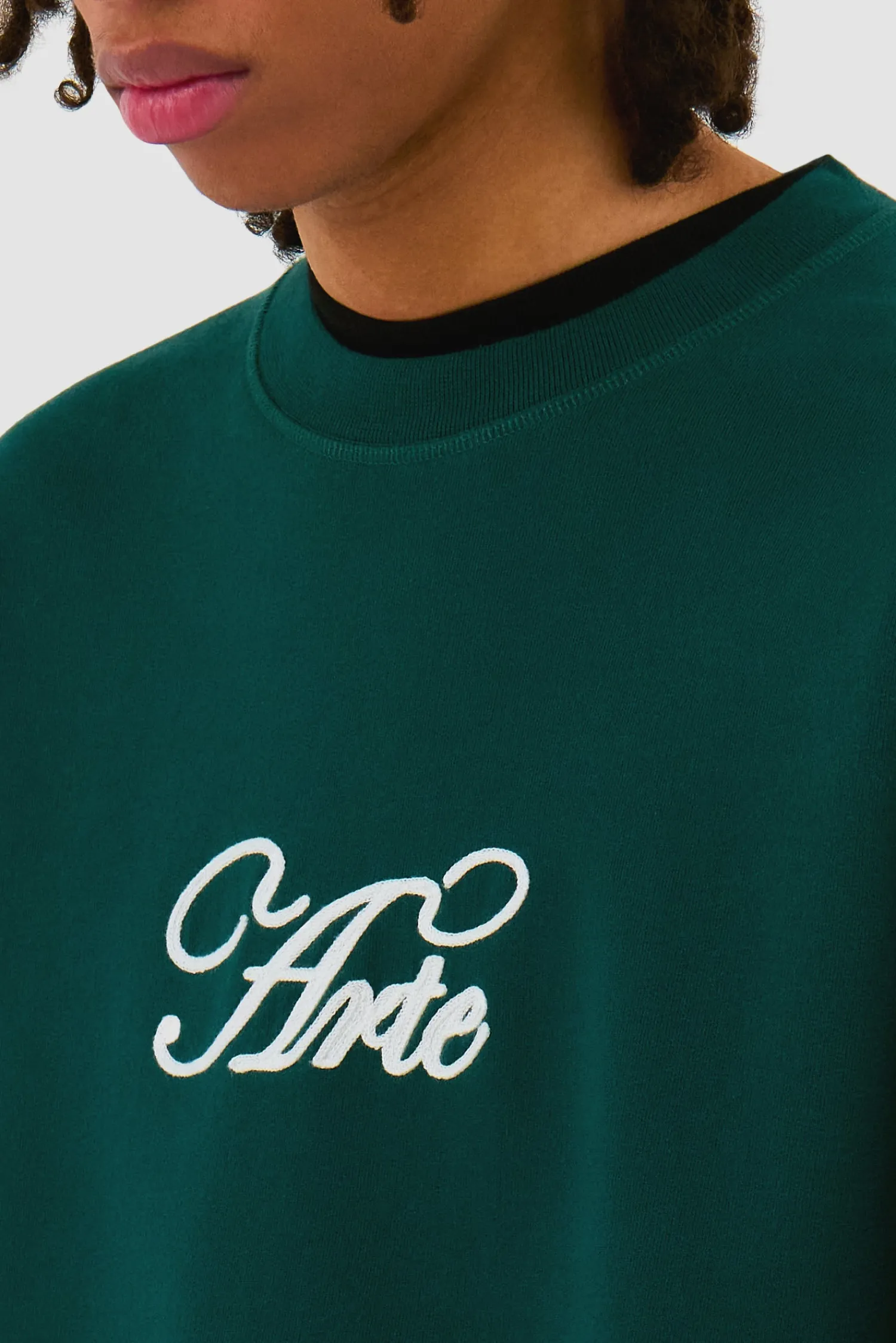 Arte Antwerp Logo Crewneck - vert New