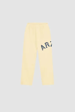 Arte Antwerp Pantalon à fleurs en crochet - Crème Store