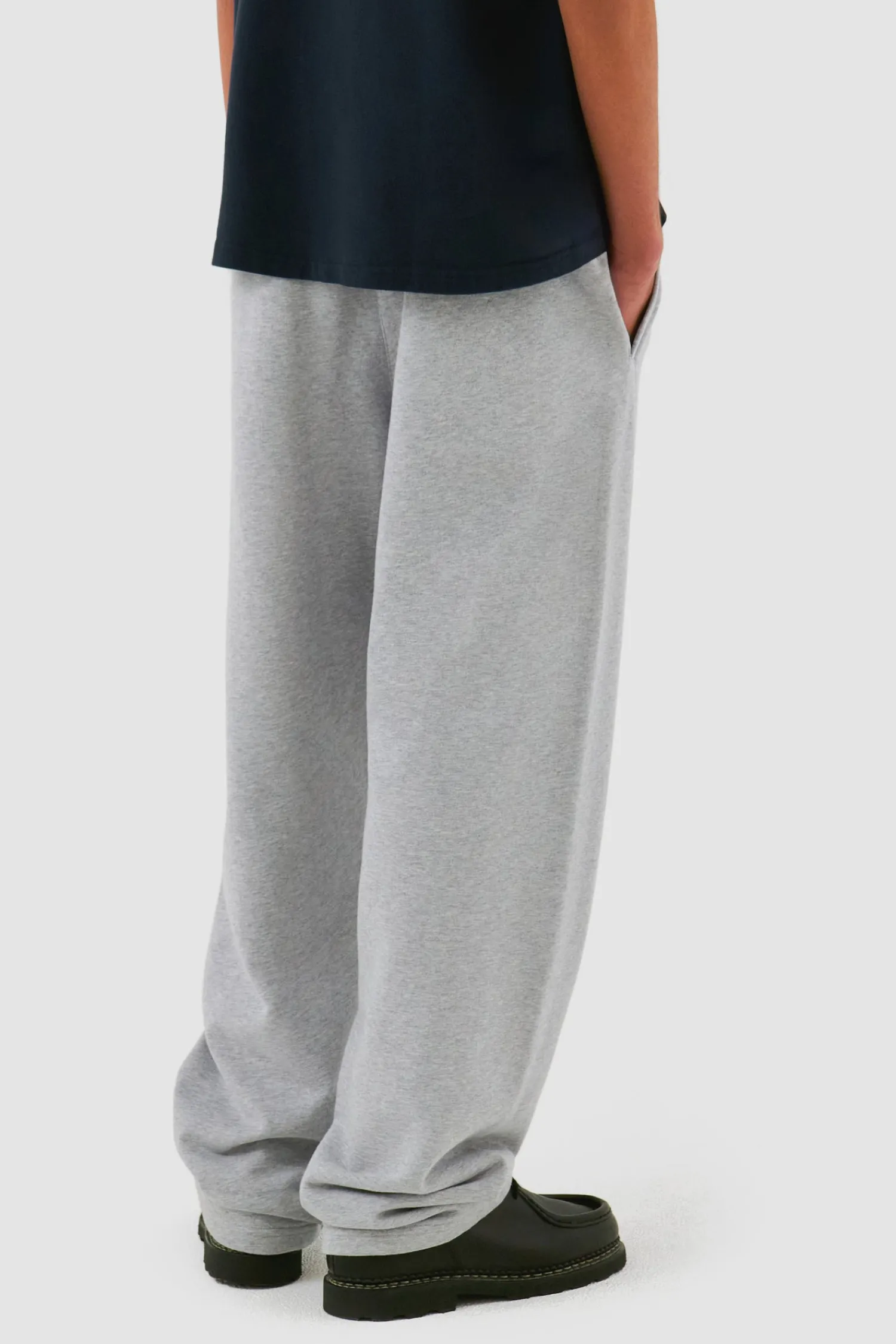 Arte Antwerp Pantalon à logo Script - Gris Clearance