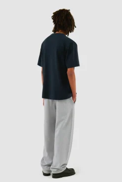 Arte Antwerp Pantalon à logo Script - Gris Clearance