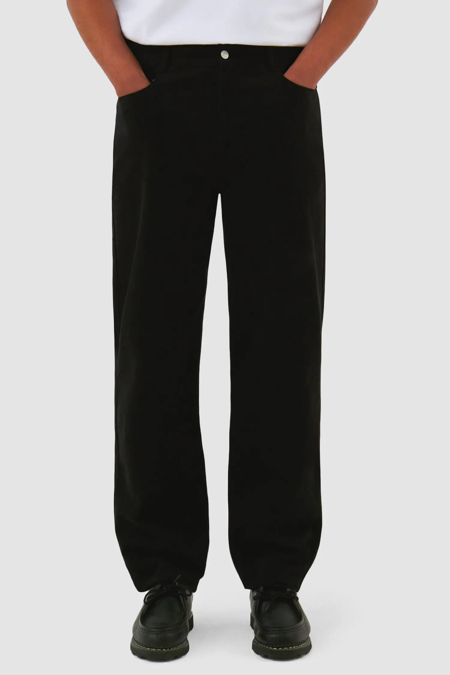 Arte Antwerp Pantalon à poches brodées - Noir New