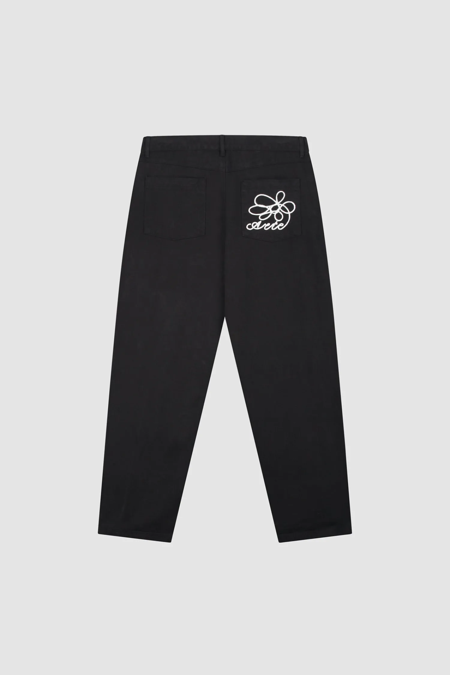 Arte Antwerp Pantalon à poches brodées - Noir New