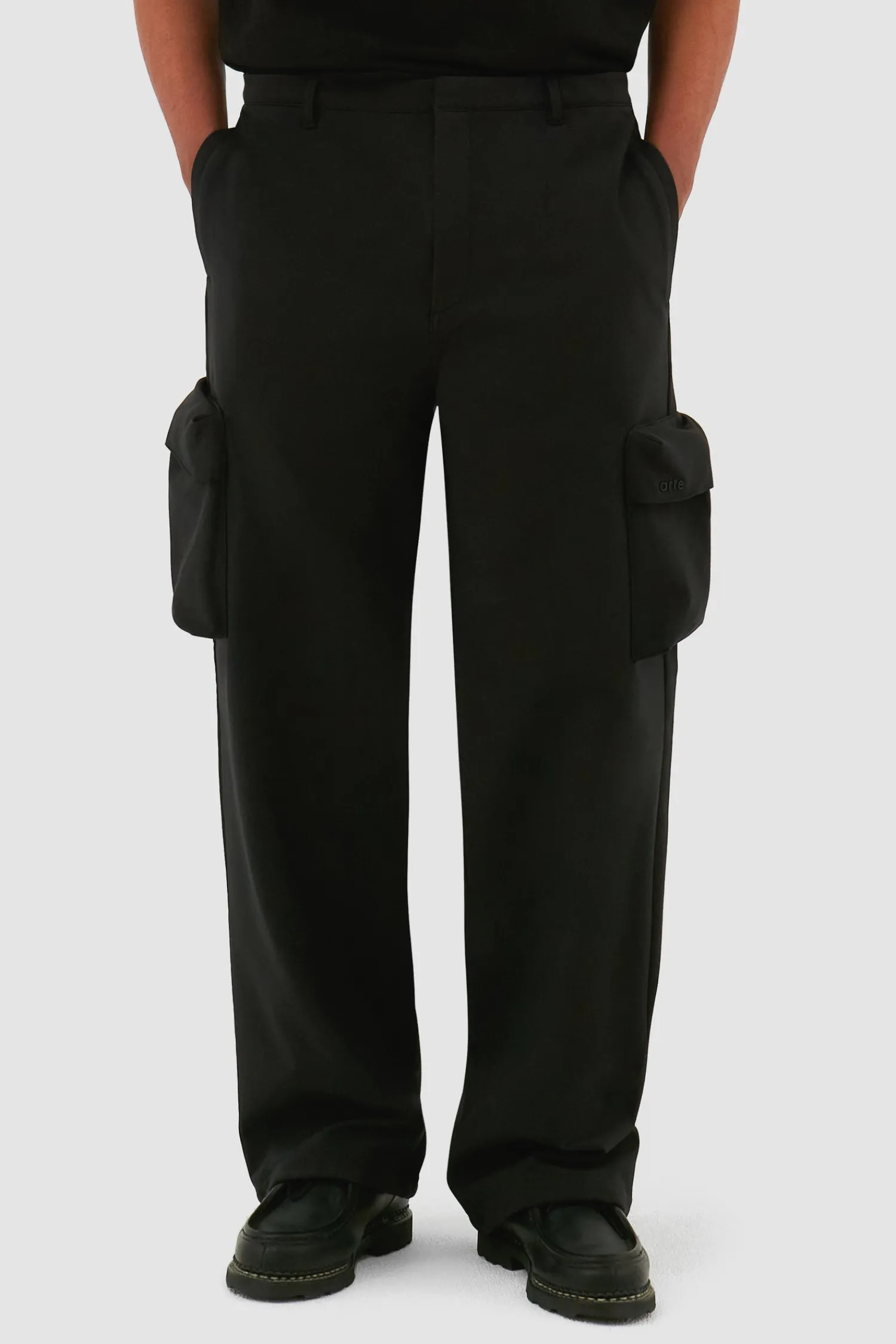 Arte Antwerp Pantalon à poches 3D - Noir Online